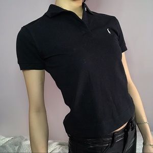 Ralph Lauren Black Polo Shirt